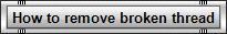 How to remove broken thread